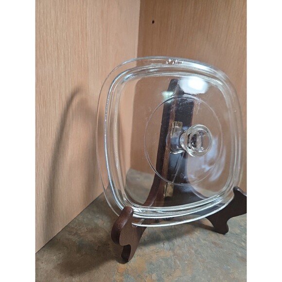 Corning & Pyrex Glass Lid - P-7-C - Picture 2 of 4